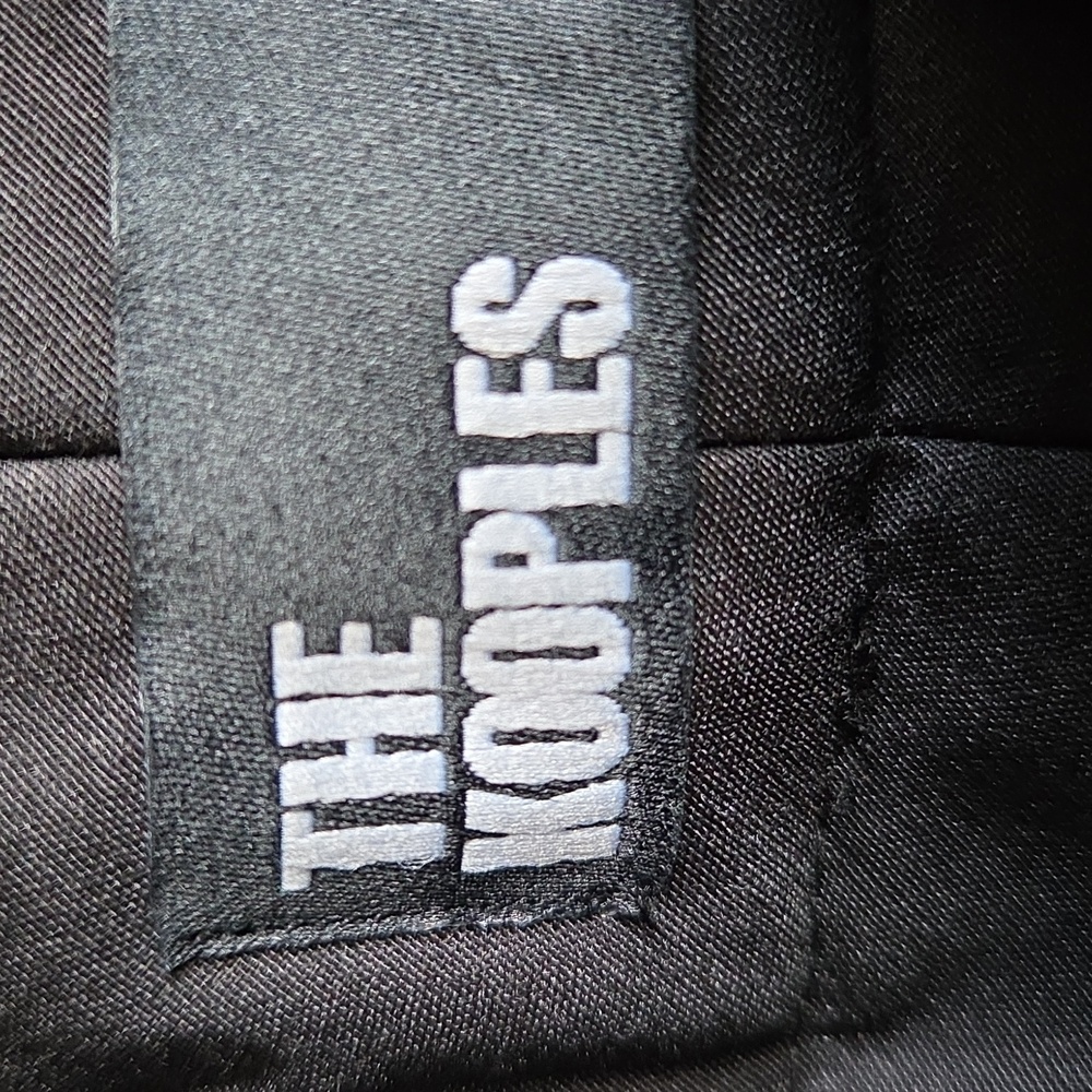 The Kooples Black Dress Pant with satin stripe - Picture 9 of 11